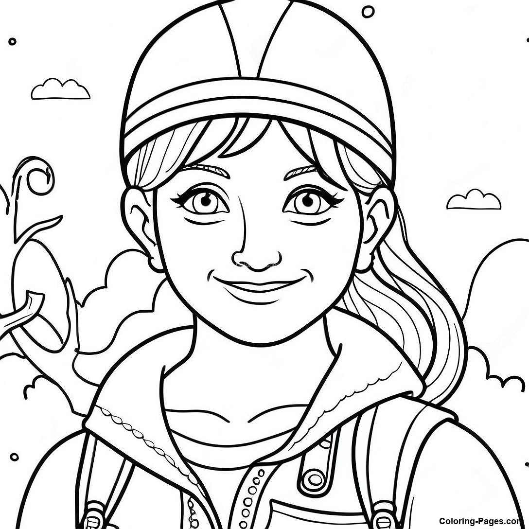 Amanda The Adventurer Coloring - Amanda The Adventurer Coloring Page 92505 32124 