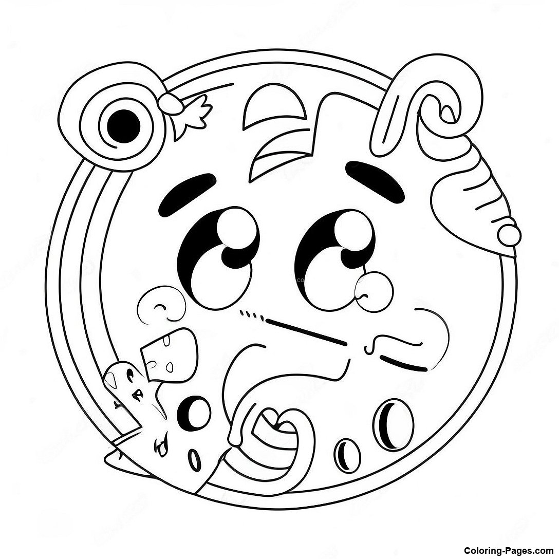 Fun Aleph Bais With Smiling Faces - Fun Aleph Bais With Smiling Faces Coloring Page 134908 66879 