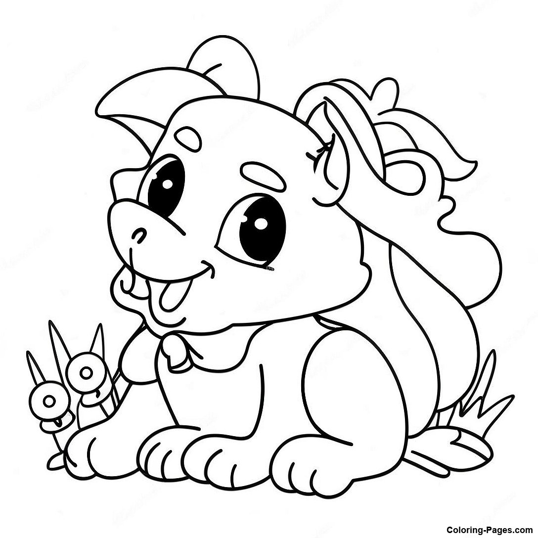 Gracie's Corner Fun Animals Coloring Page | Coloring-Pages.com