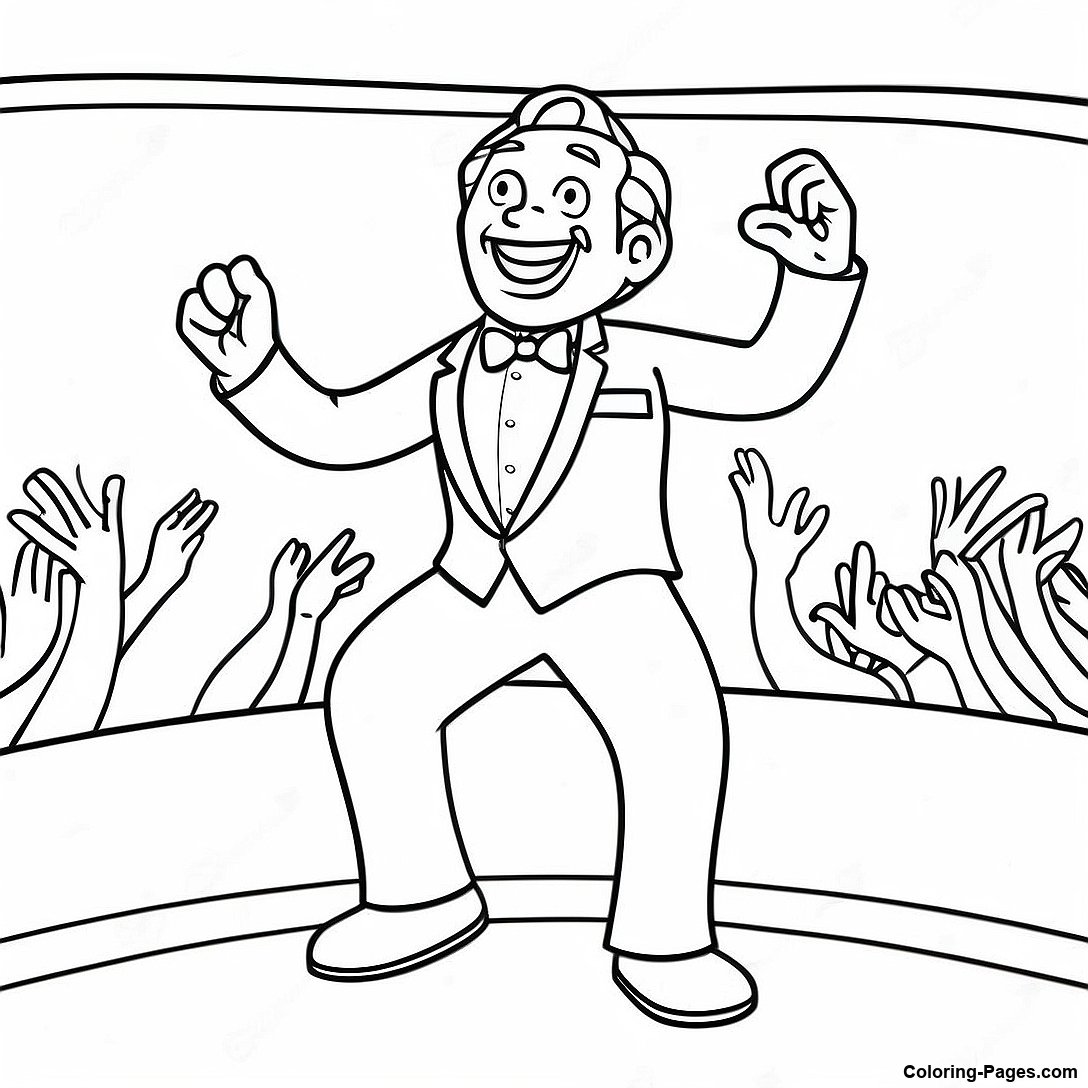 Rod Wave Performing On Stage Coloring Page 102476 40717