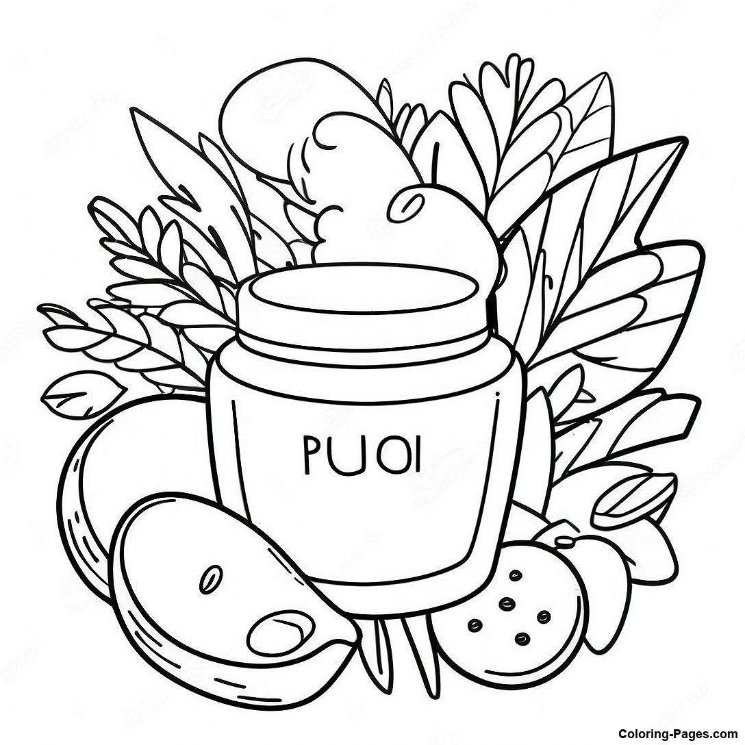 Skincare Coloring Page Coloring Pages com - Skincare Coloring Page 74085 17466 