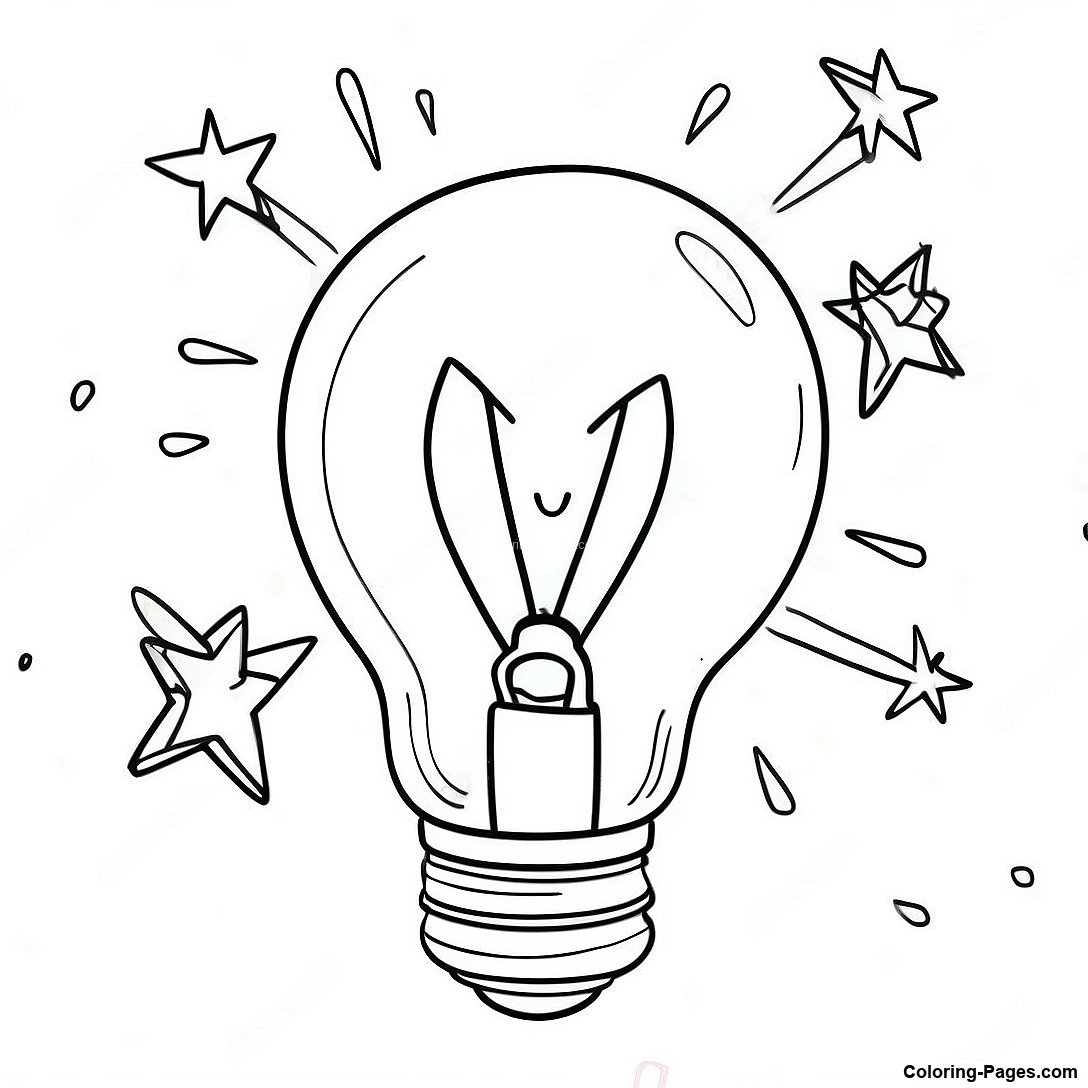 Vintage Christmas Light Bulb Coloring Page 80210 22207