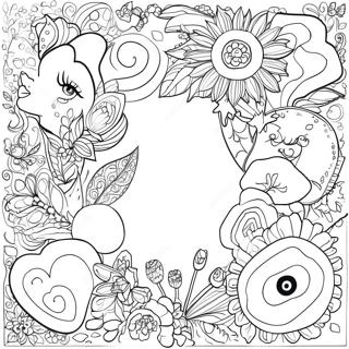 Collage Coloring Page 100191-38826