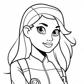 Kim Possible Coloring Pages