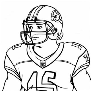 Stefon Diggs Coloring Pages