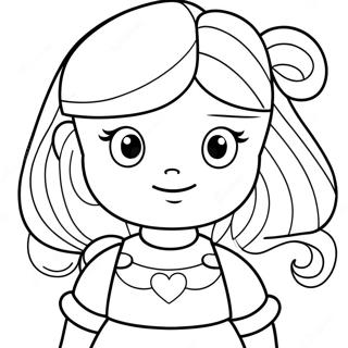 Rainbow Brite Coloring Page 100495-39067