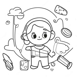 Self Control Coloring Page 100547-39106