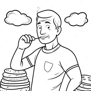 Self Control Coloring Page 100547-39107