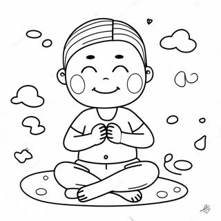 Mindful Self Control Coloring Page 100548-39109