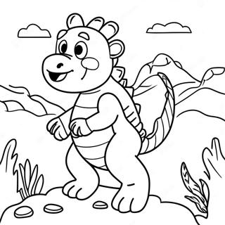 Eep Crood Adventurous Coloring Page 100598-39150