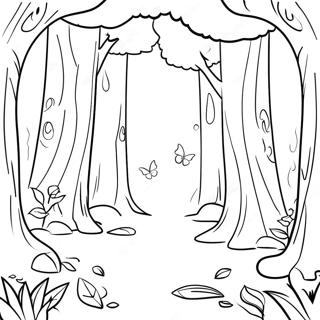 Goodnotes Magical Forest Coloring Page 100627-39183