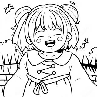 Himiko Toga Coloring Page 100751-39266