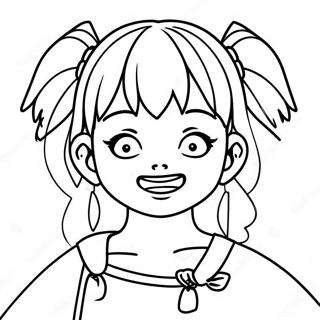 Himiko Toga Coloring Page 100751-39267