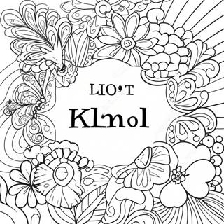 Beautiful Bible Verse Coloring Page 100804-39315