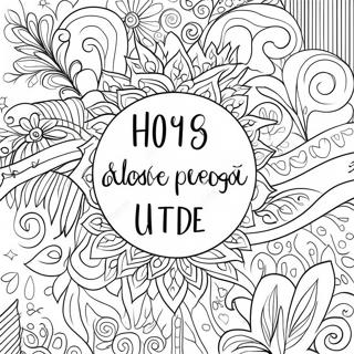 Uplifting Bible Verse Coloring Page 100805-39317