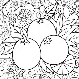 Orange Coloring Pages