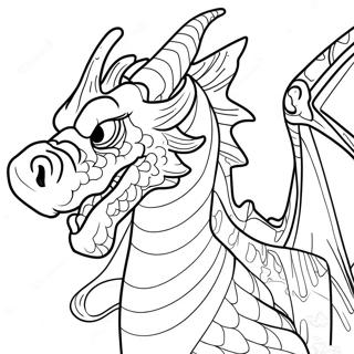 Ice Dragon Coloring Page 100981-39446