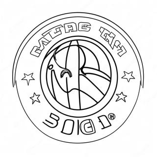 Nba Team Logo Coloring Pages