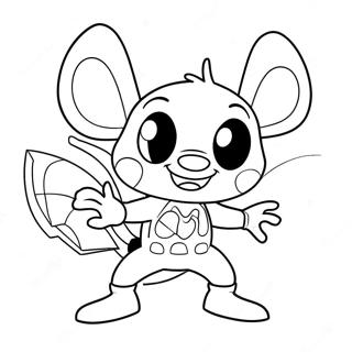 Spider Ham Funny Coloring Page 101140-39584