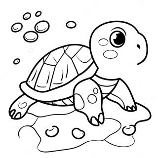Cute Baby Sea Turtle Coloring Page 101292-39689
