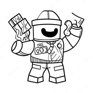 Roblox For Girls Coloring Page 101316-39814