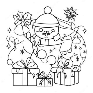 Christmas Around The World Coloring Pages