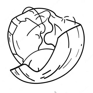 Coconut Coloring Page 101625-40055