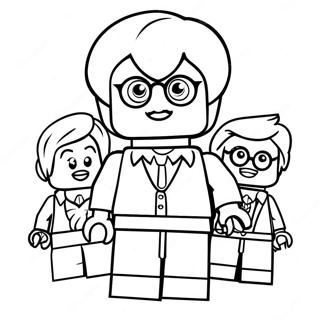 Lego Harry Potter Coloring Page 101703-40114