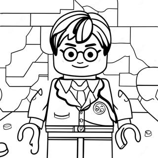 Lego Harry Potter Coloring Page 101703-40116