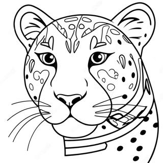 Panther Coloring Pages