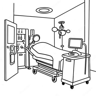 Hospital Coloring Pages