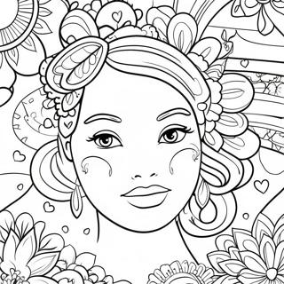 Positive Affirmations Self Love Coloring Page 101883-40258