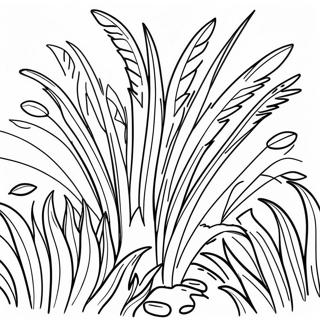 Grass Coloring Page 101985-40334