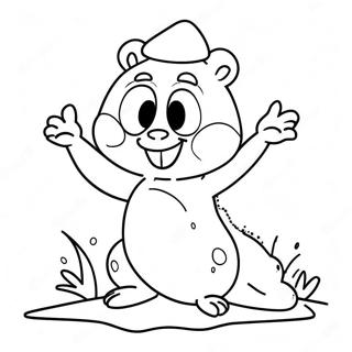 Sandy Cheeks Coloring Pages