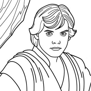 Luke Skywalker Coloring Page 102191-40495