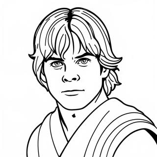 Luke Skywalker Coloring Page 102191-40496