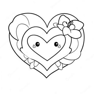 Cute Heart Mom Coloring Page 102219 40523