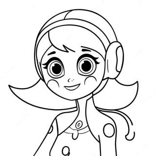 Charming Miraculous Ladybug Coloring Page 10239-2706