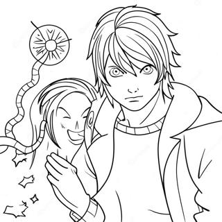 Death Note Coloring Pages