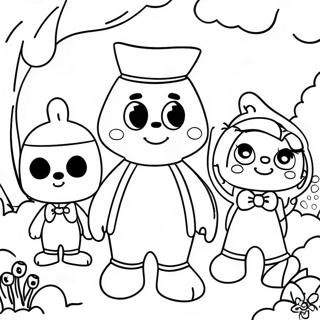 Willy S Wonderland Characters Coloring Page 102888-41037