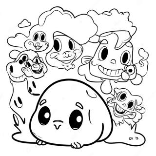 Willy S Wonderland Characters Coloring Page 102888-41038