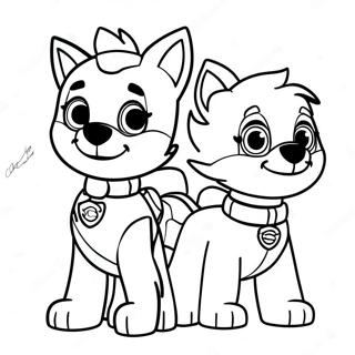 Everest Paw Patrol Coloring Pages