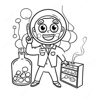 Exciting Third Grade Science Experiment Coloring Page 103276-41345