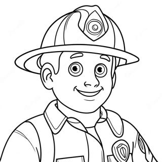 Fireman Sam Coloring Page 103299-41354