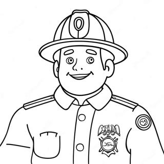 Fireman Sam Coloring Page 103299-41356