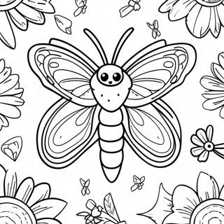 Moth Coloring Pages