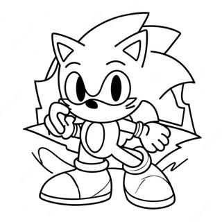 Sonic X Coloring Pages