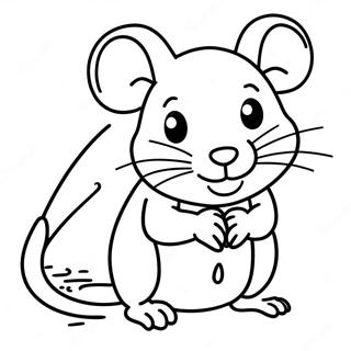 Rat Coloring Page 103582-41573