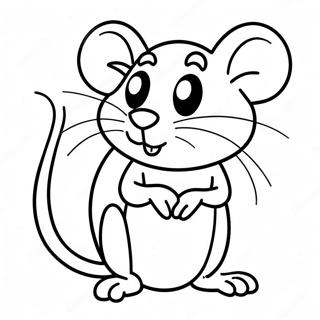 Rat Coloring Page 103582-41576