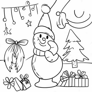 Christmas In July Coloring Page 103632-41613